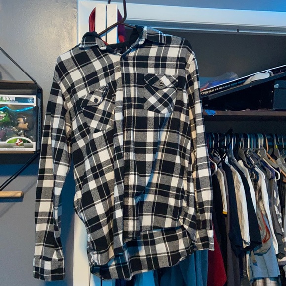 Black and white flannel - Picture 1 of 3